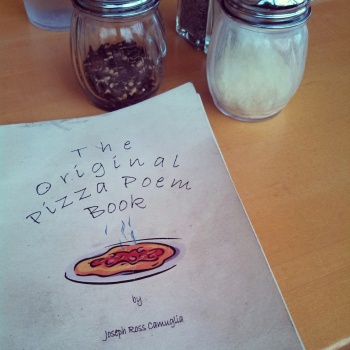 I wasn't kidding. Pizza Poems are a real thing. 